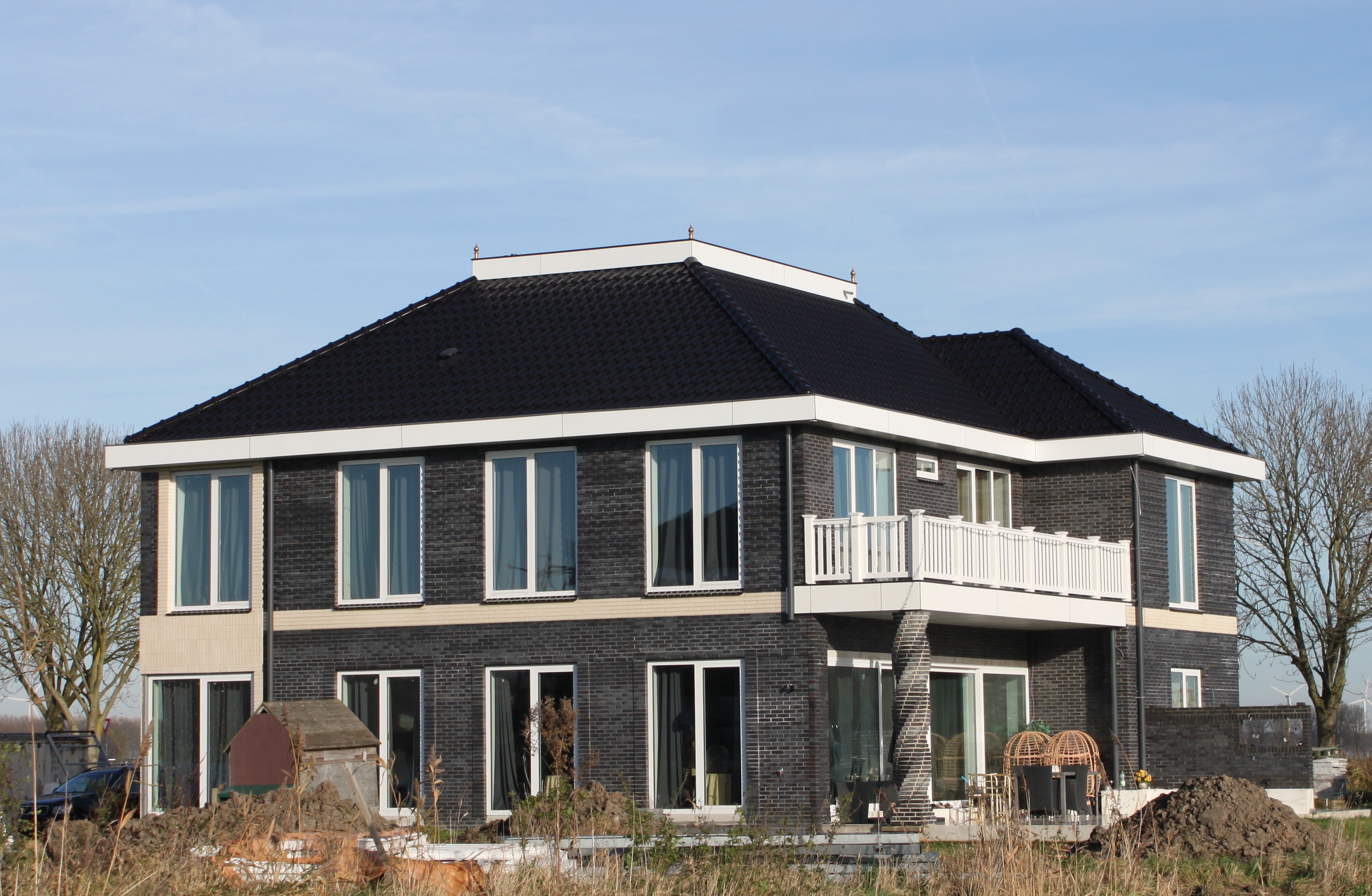 Landhuis in aanbouw Almere